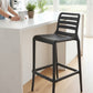MFurn Modern Bar Stool – Contemporary Patio & Indoor Counter Chair-Various Colours