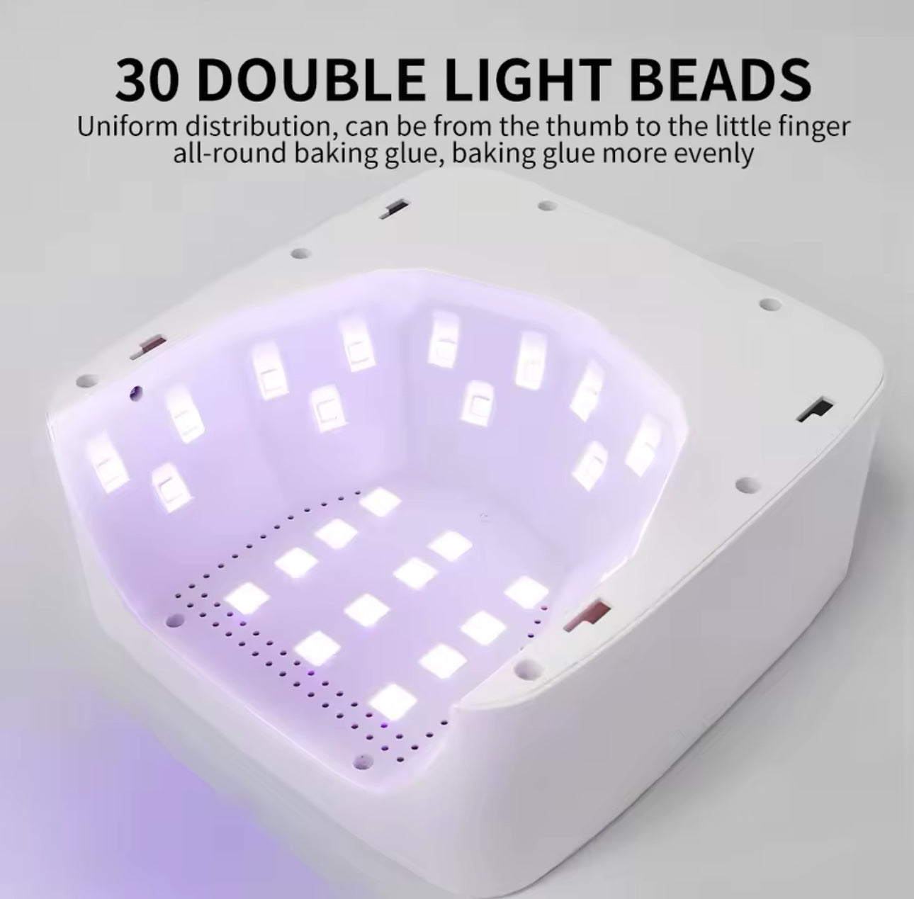 Sun Professional Rechargeable UV LED Nail Lamp Cordless UV Light for Gel Nail Machine S10