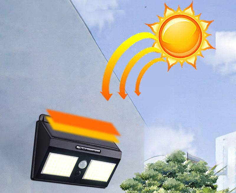 Mtech Solar LED Wall Light