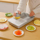 MHome 6-in-1 Multi-Functional Grater & Drainer Cutting Board | Chopping Board with Containers, Lids & Graters