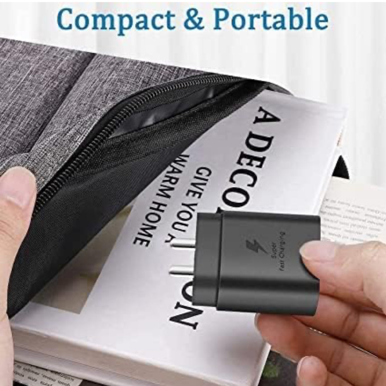 MTech  25 Watt Charger USB Type C Travel Adapter