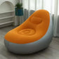 MHome Inflatable Lounge Chair for Adults with Foot Stool – Folding Portable Lazy Sofa