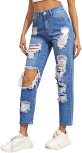 Ladies Boyfriend Jeans