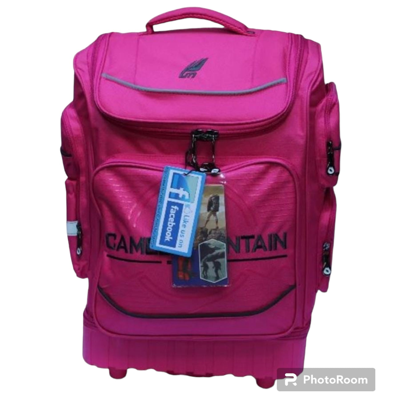 Camel Mountain Hard Base 2Wheel School Trolley Backpacks Various