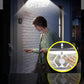 MTech Rechargeable Waterproof Solar Powered Wall 126COB Light With Smart Sensor Motion 2pc Pack