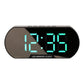Digital LED Mirror Alarm Clock Bedside Alarm Clock Modern Minimalist Fashion Student Alarm Silent