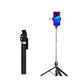 MTech Extendable Selfie Stick with Tik Tok Rechargeable Wireless Remote ,Tripod Stand and Double lamp