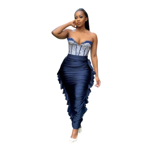 Women’s Sexy Boobtube Bodycon Dress