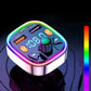 MTech Bluetooth FM Transmitter Fast Charging Support USB Disk PD 2 USB Port Type C