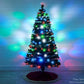MHome Christmas Tree Pre-Lit Fiber Optic Artificial Pine Christmas Tree,Multicoloured LED Lights & Stand-Various Options