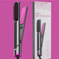 3-in-1 hair straightener, curling iron, hair straightening comb, with LED temperature display, four-level adjustment, fast heating hairdressing tools