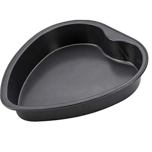 MHome Heart Shape Cake Mold/Tin/Tray for Oven Bake-ware Black - Various Options
