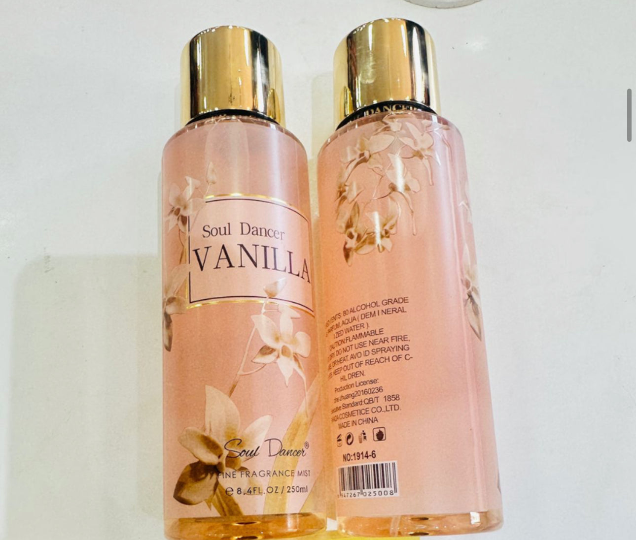 Ladies Fine Fragrance Body Mist Spray - Various Options