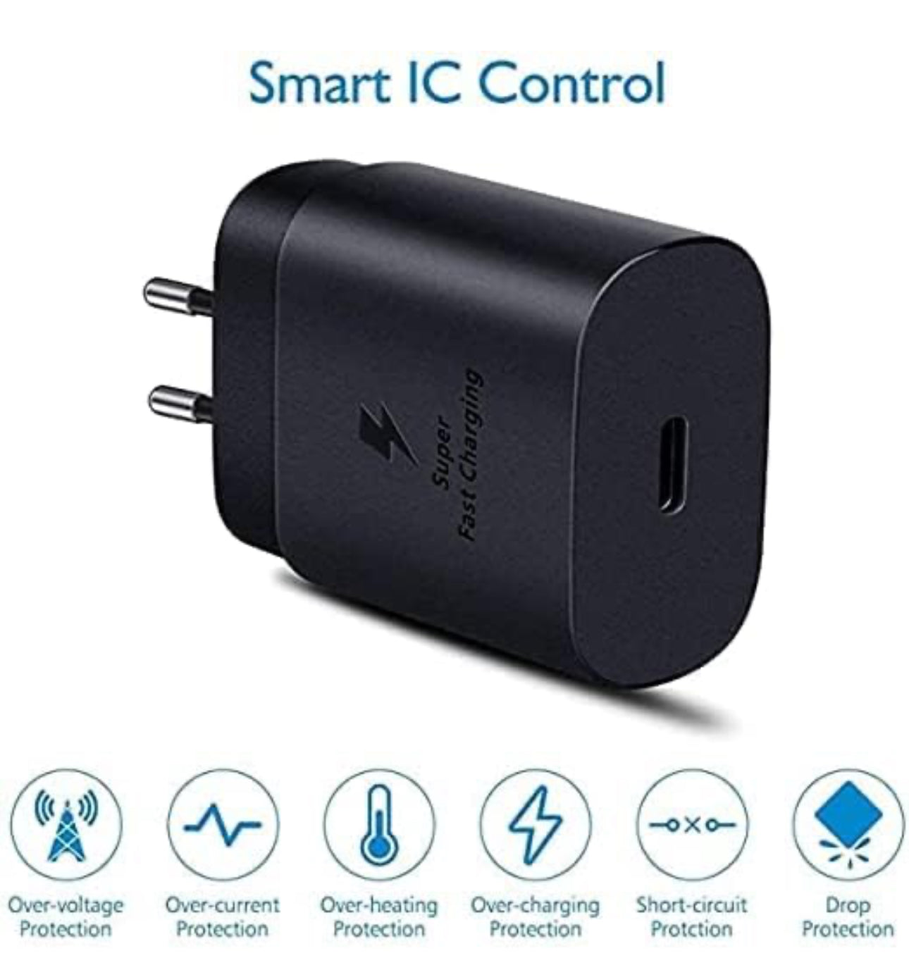 MTech  25 Watt Charger USB Type C Travel Adapter