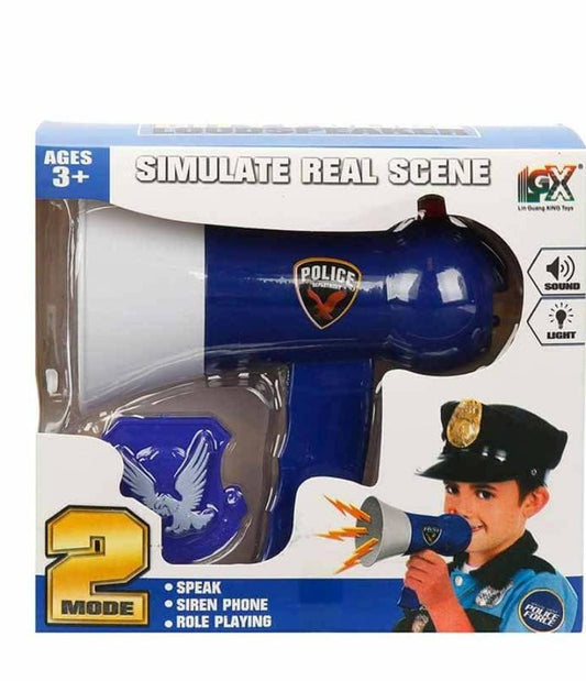 Kids Play Police Megaphone