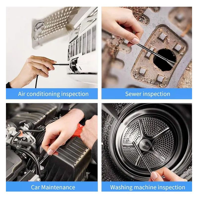 Endoscope Camera 2.4” Handheld IPS Screen 5M
