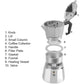 Classic Moka Espresso Pot | 3Cup & 6Cup Options