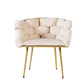 Elegant Cream Dining Chair