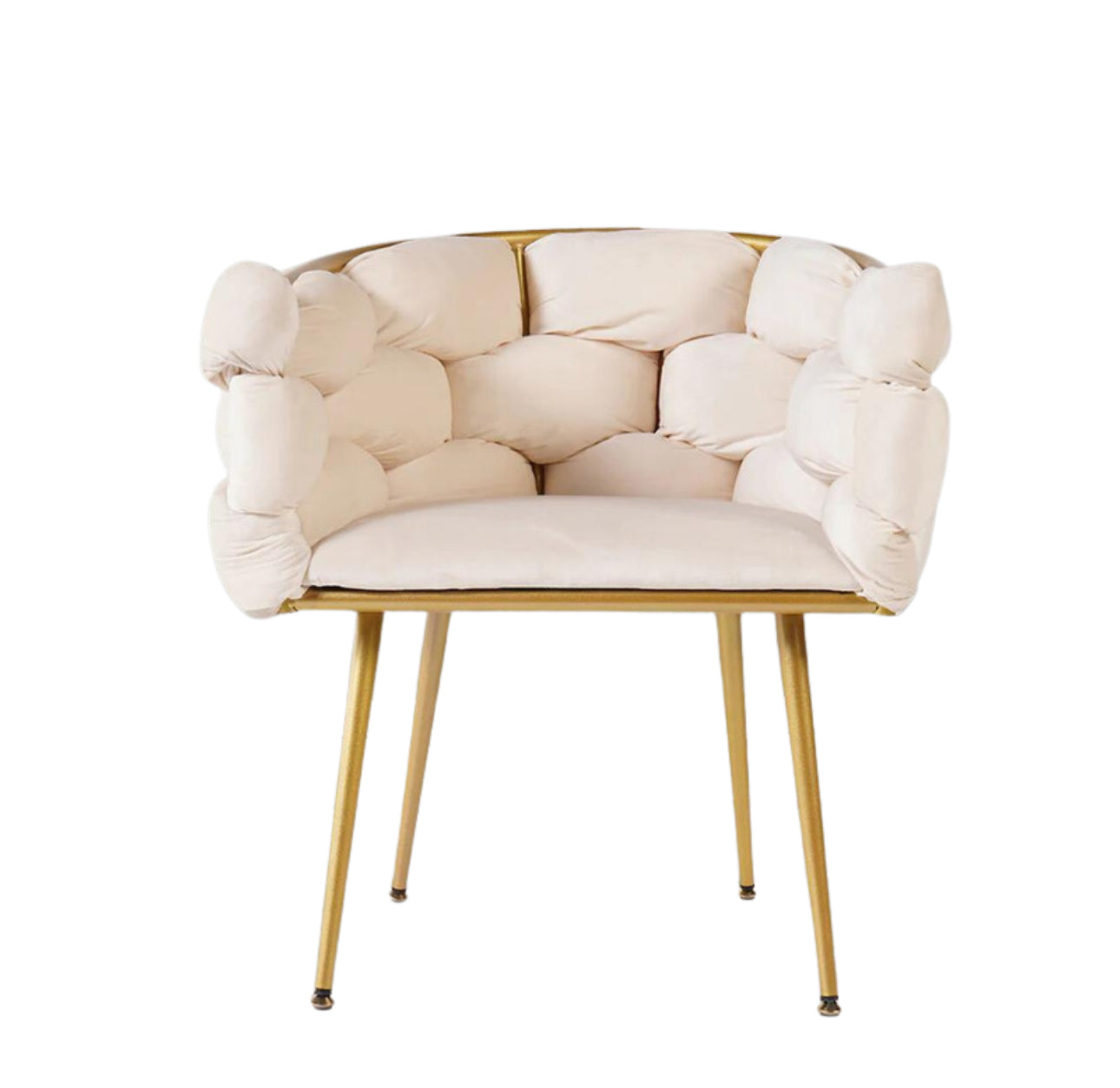 Elegant Cream Dining Chair