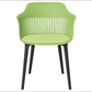 MFurn Modern Nordic PP Dining Chair with Backrest-Various Colours
