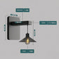 MTech Outdoor Solar Wall Lamp IP65 Twilight Sensor 2700K - 2pc Pack