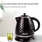 SOKANY SK-1032 Kettle, 2200 W, 1.7 L Teapot, Removable Limescale Filter, Automatic Shut-off, Water Level Indicator, 360°C Base, Black