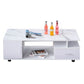 Contempory Coffee Table – White + Black