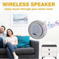 Smart LED Side Table with Wireless Charging, Bluetooth Speaker & Storage Drawers