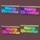 Merry Christmas Neon Sign With Hanging Chain 220V