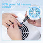 Nail Vacuum Cleaner,80W Nail Dust Collector, Nail Art Tool