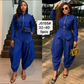 Ladies Denim Jumpsuit 2pc