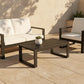 MFurn Ashton Aluminum 3-Piece Patio Furniture Set – Grey