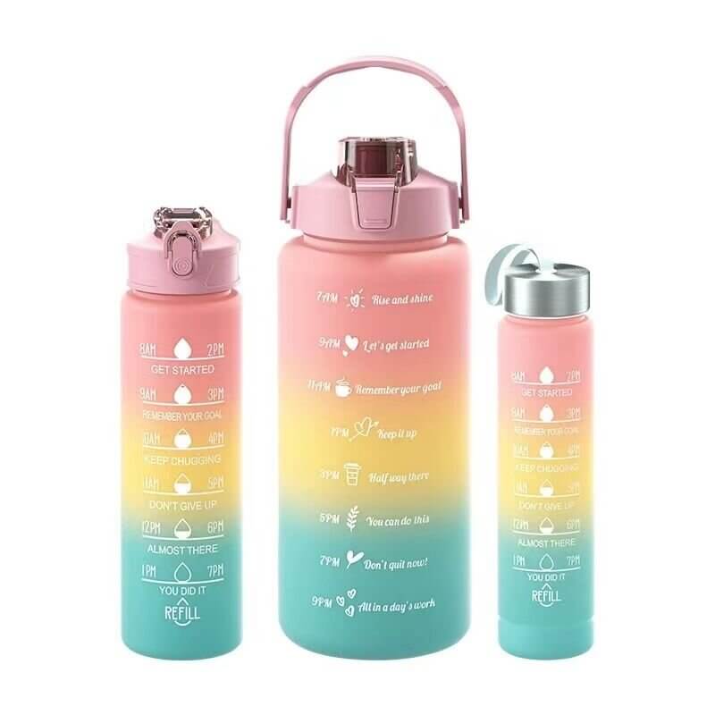 MHome 3pc Water Bottle Set-Various Colours Black Friday Deal