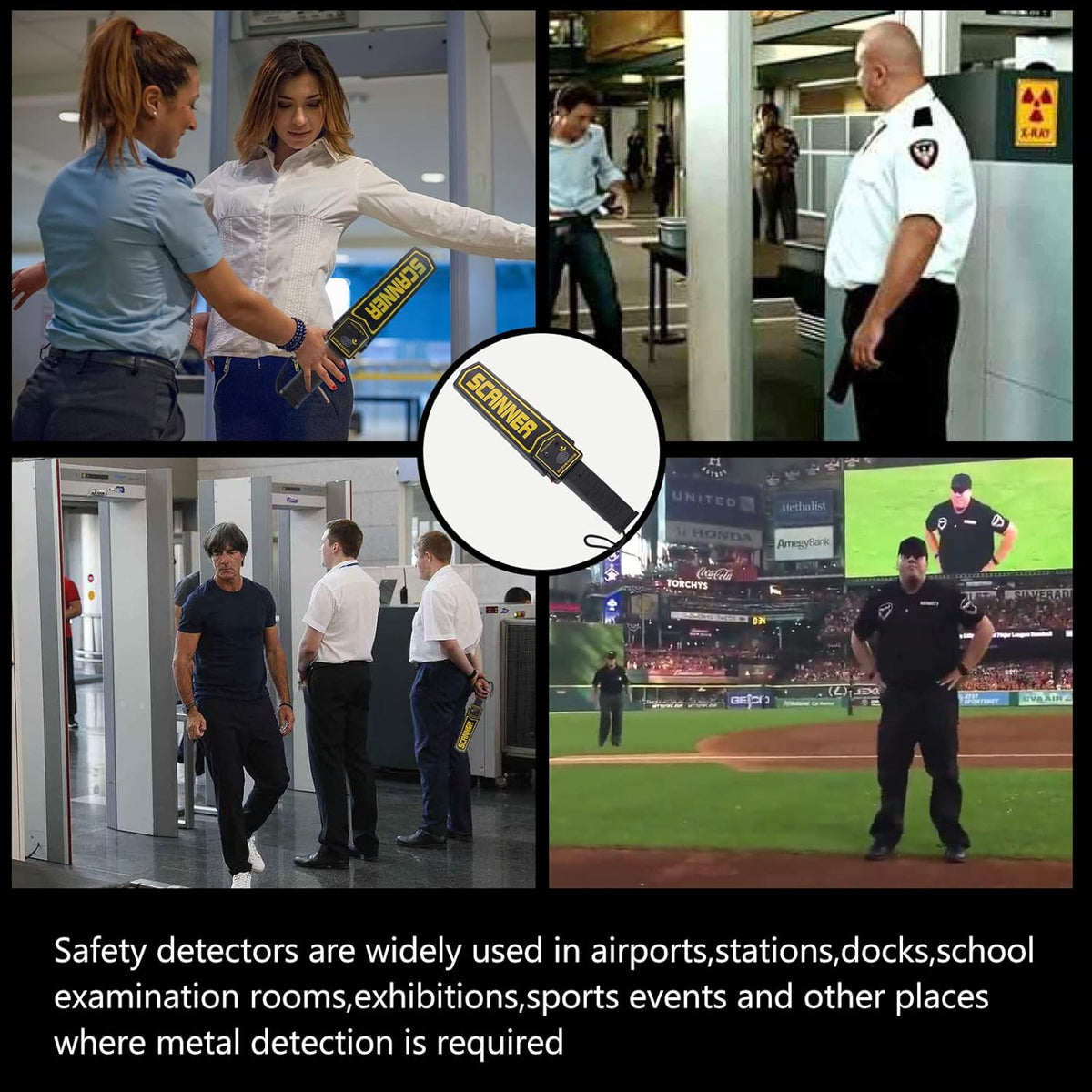 Handheld Security Metal Detector