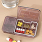 Portable Pill Cutter Box Pill Splitter Cutter Medicine Cutter 3 In 1 Tablet Cutter Pill Case Storage Crusher Travel Pill Box