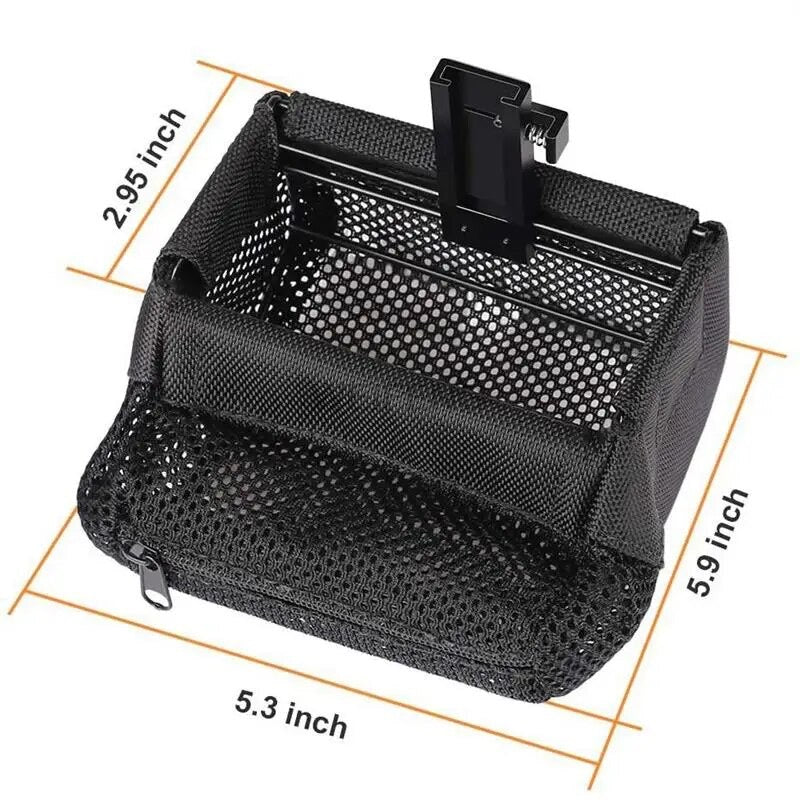 Tactical M4 Brass Ar15 Catcher Rifle Mesh Trap Shell Catcher Wrap Around Zipper Bag Shooting Hunting Accessories Ammo Catcher