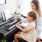 Kids Keyboard Piano, 37 Keys Keyboard Electric Digital Piano, Early Learning Educational Musical Toys Piano for Kids Toddlers Beginners with Music Stand, Microphone - Christmas Birthday Gifts