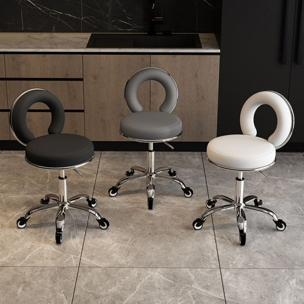 MFurn Adjustable Rolling Bar Stool-Various Colours