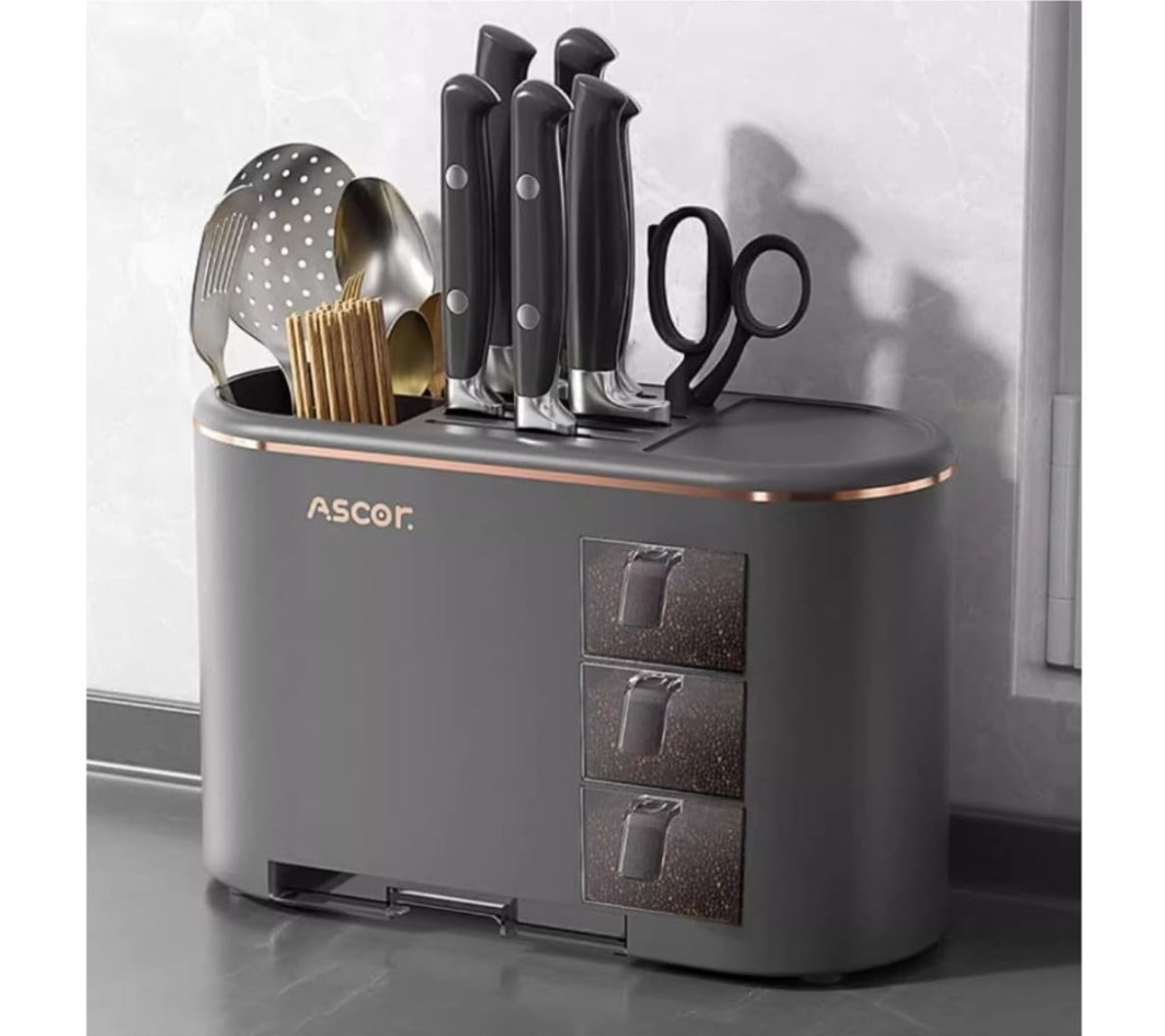 Kitchen Multifunction Knife Storage - Various Colours