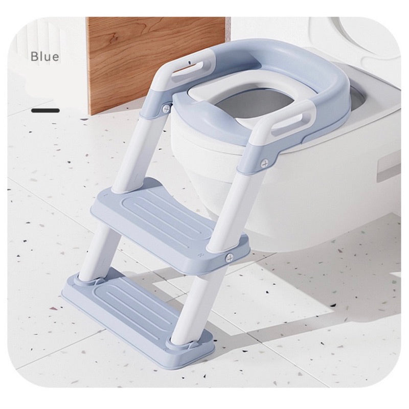 Height Adjustable Potty Training Toilet Seat with Step Stool Ladder for Boys and Girls Baby Toddler Kid Children Toilet Training Seat Chair - Various Options
