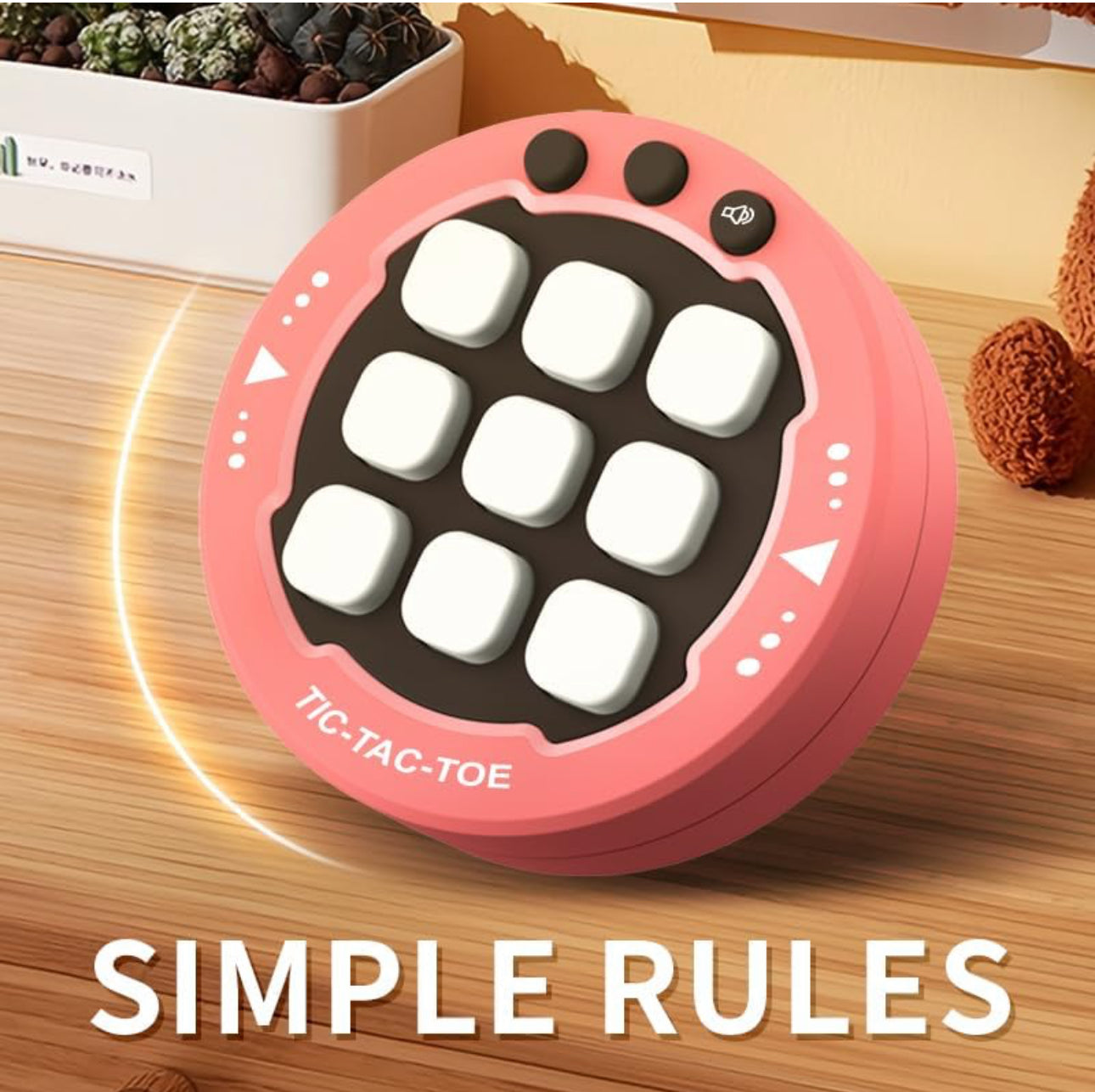 Portable Puzzle Game, Portable Board Game - Electronic Brain Teaser Game - Portable Educational Toys, Family Toys, Home and Travel Board Games