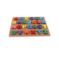 Wooden Alphabet Puzzle Board – Colorful Learning Toy for Toddlers & Preschool Kids