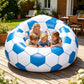 MHome Inflatable Sports Ball Sofa Chair, Soccer or Basketball Design