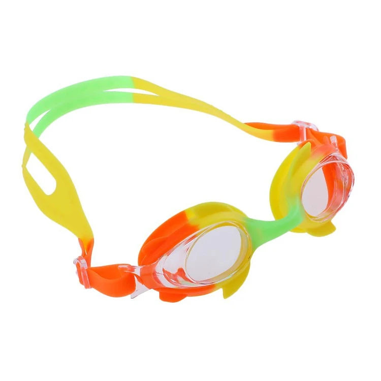 Kids Anti-Fog Silicone Swimming Goggles – With Ear Plugs & Case