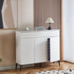 MFurn 3-Door White Shoe Cabinet – Modern Entryway Storage Solution