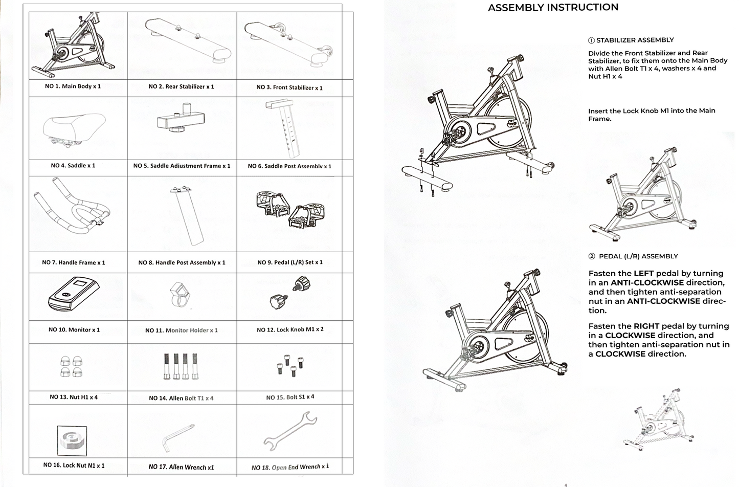 Cardio Spinning Bike