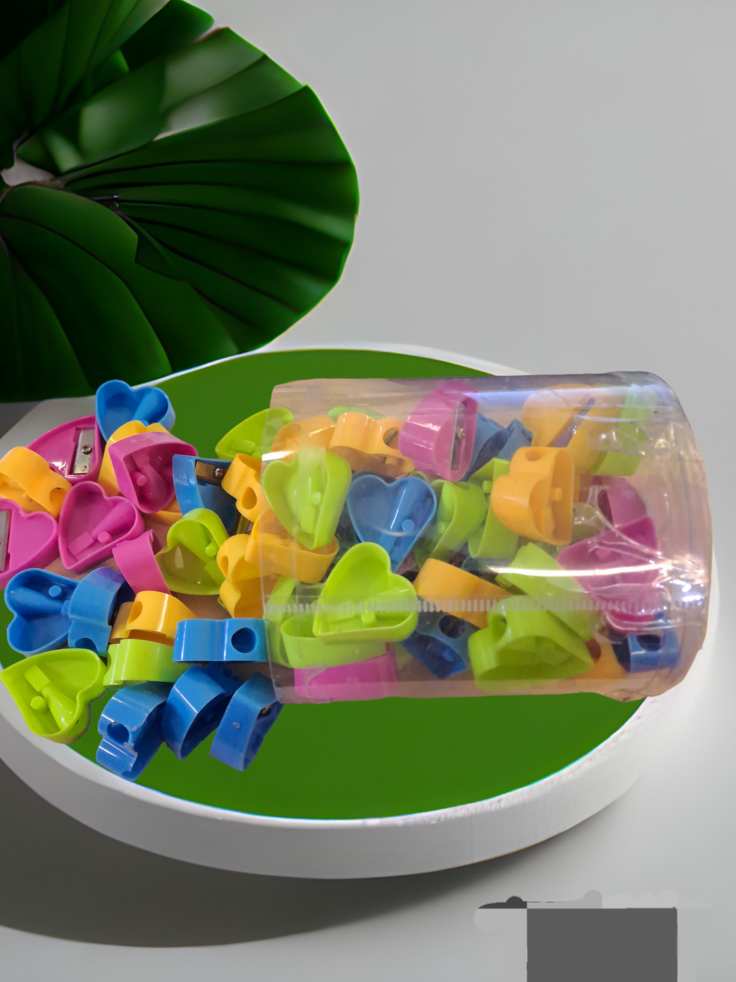 Heart Shaped Colorful Sharpeners