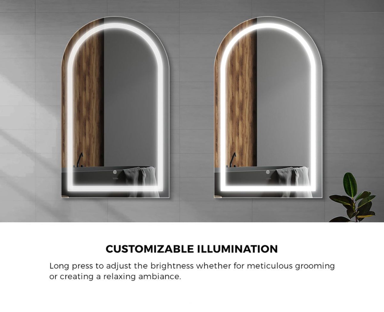 Black Friday Deal LED Bathroom Mirror Valid 1st December!