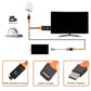 Bluetooth HDMI To Female USB + Male USB Cable