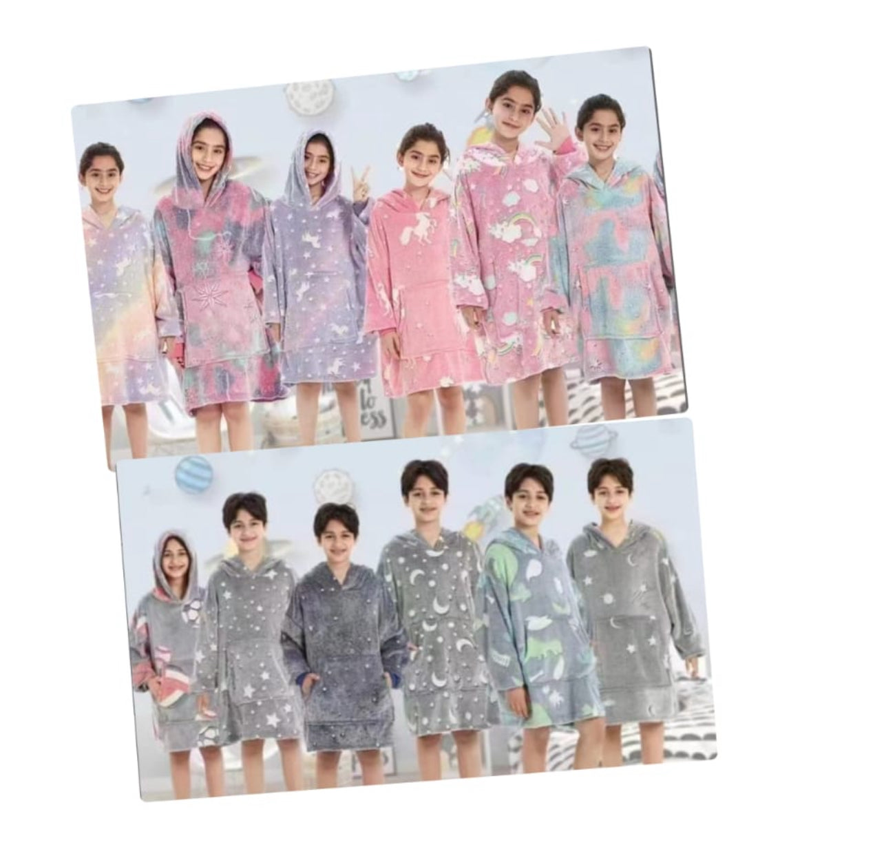 Kids Huggle Unisex Free Size Various Colours